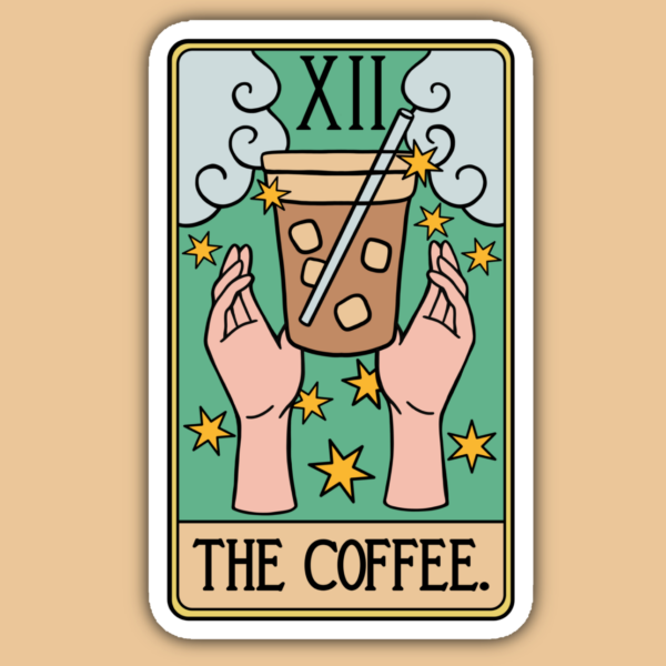 Coffee lover sticker