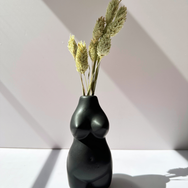 dry flower body vase